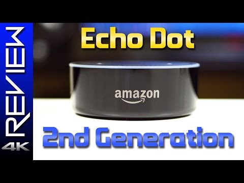 亞馬遜Echo Dot 2評測--家庭自動化--Echo與新Echo Dot的對比。 (Amazon Echo Dot 2 Review - Home Automation - Echo vs New Echo Dot)