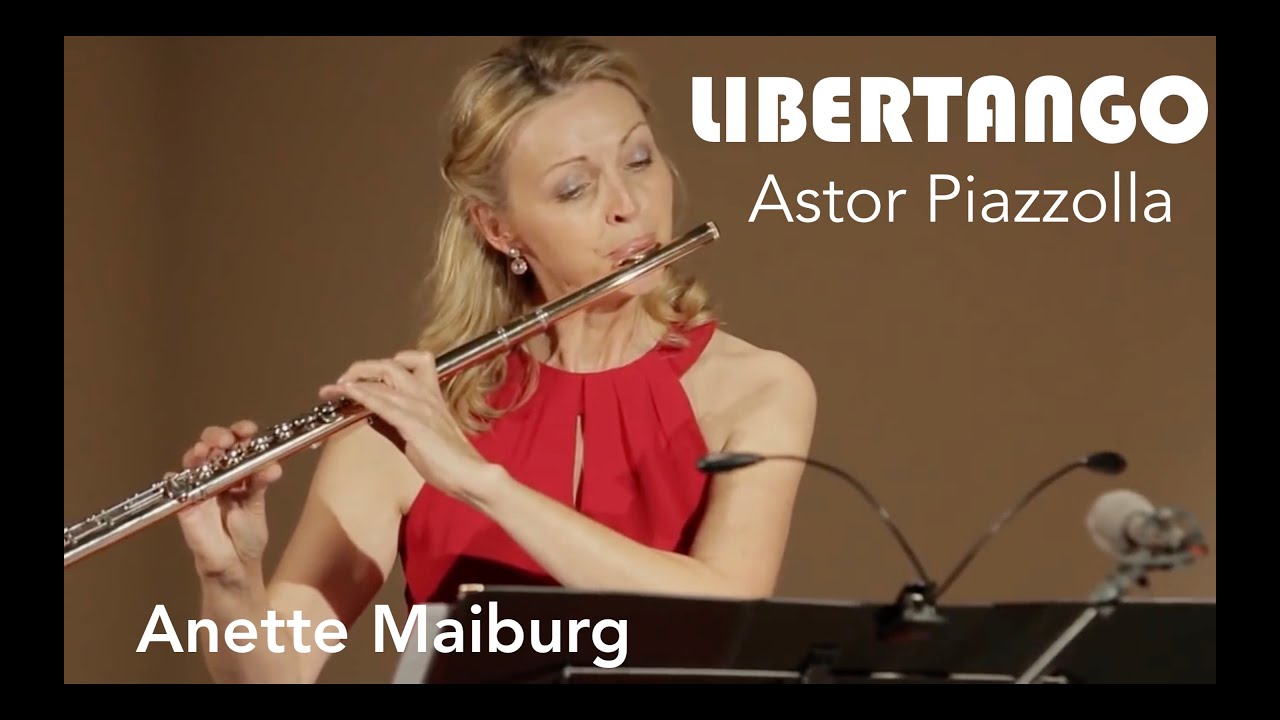 Astor Piazzolla: Libertango (Flute). Tango Argentina