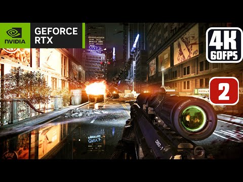 Crysis 2 Remastered Gameplay Walkthrough FULL GAME [4K 60FPS PC] - No Commentary