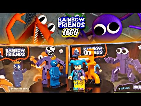 OMG! LEGO RAINBOW FRIENDS! PART 2😱 | ЛЕГО РАДУЖНЫЕ ДРУЗЬЯ! ЧАСТЬ 2!😱