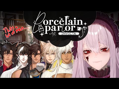 PORCELAIN PARLOR with INVICTA (That's a lot of men...)