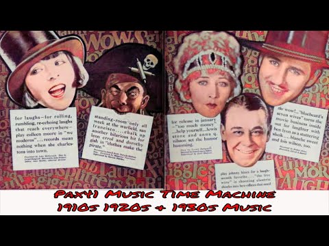 Vintage Hit Songs From The Roaring 1920s Dance Band Music Age @Pax41