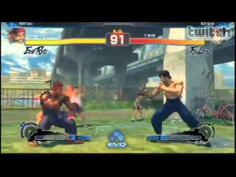【USFIV 】EVO2014 Hori Sako vs RZR Gackt