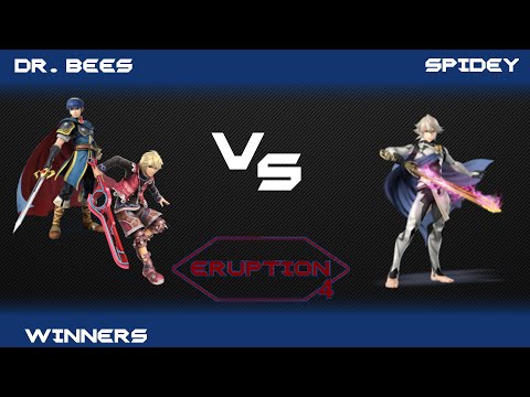 Eruption 4 Smash 4 - Dr. Bees?(Shulk/Marth) vs Spidey(Corrin) - Winners