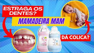 MELHOR MAMADEIRA PARA O BEBÊ| Mamadeira MAM é boa? Mamadeira MAM vale a pena? | Review Mamadeira MAM
