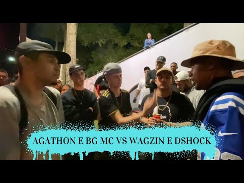AGATHON E BG MC VS WAGZIN E DSHOCK | PRIMEIRA FASE | BATALHA CLANDESTINA / RS