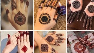 Top 6 Trending Gol Tikki Mehndi Designs 2025 | Simple & Stylish Back Hand Henna Ideas 🌸*