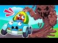 OH NO! MY CAR IS SICK! 🚗 Kids Cartoons and Karaoke Songs
