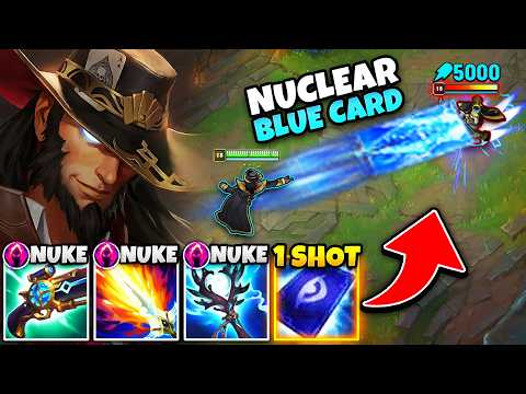 I BROKE THE GAME WITH 1000 AP TWISTED FATE! (ONE BLUE CARD = ONE KILL)