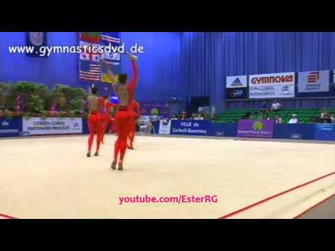 Ukraine 2 hoops + 6 clubs - Corbeil Essonnes 2016