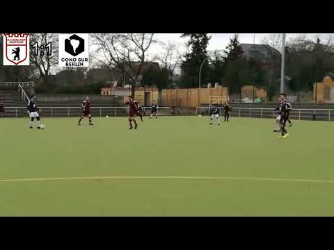 13  Spieltag   Landesliga 1 KF   SC Berliner Amateure FZ vs Cono Sur II 1 2