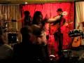 Amaris Ziayanah performing with The Gypsy Nomads