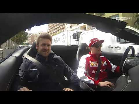 Monaco 2015 Kimi Räikkönen Interview by Davide Valsecchi - Short Version 😎
