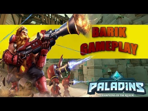 Paladins BARIK Gameplay : MY BARIK TURRET BUILD