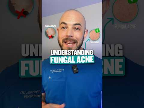 Is it fungal acne? Doctor explains #skincare #fungalacne #acne
