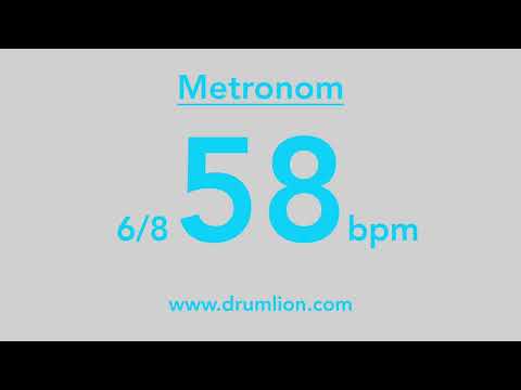 58 bpm - 6/8 | DRUMLION