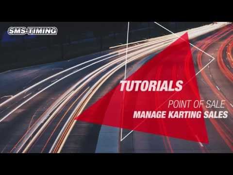 SMS-Timing | Software Tutorials: Manage karting sales in Point of Sale