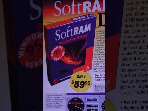 Laden Sie mehr RAM mit SoftRAM 95 herunter!