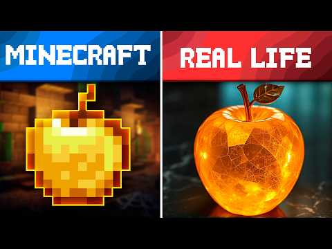 Comparing Minecraft to Real Life! THE RESULT IS SHOCKING!