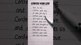 Download lagu Run To Me, Confess Your Love - Jiandro (Lyrics   Subtitles)  Dance Trend #confessyourlove mp3