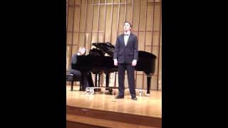 John Budding's spring recital