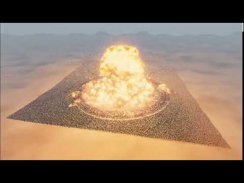NUKE vs 1 MILLION Roman Soldiers! Close UP! UEBS 2