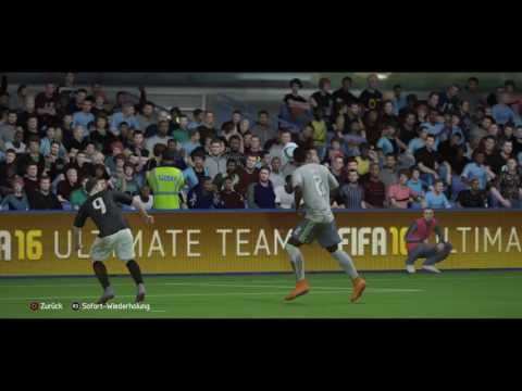 Fifa 16 Flanke, hacke, tor