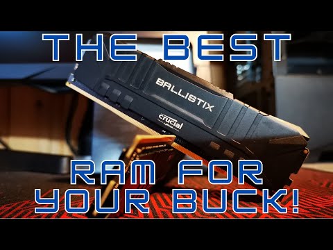 Crucial Ballistix 3600Mhz CL16 Kit Overclock.