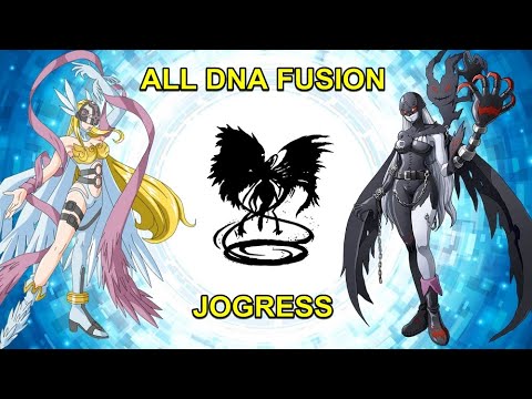 DIGIMON - ALL DNA / FUSION / JOGRESS EVOLUTION (Todas las Fusiones ADN Evolución) - JOGRESS SHINKA