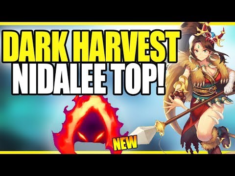 *NEW* DARK HARVEST NIDALEE TOP! BETTER THAN KLEPTO? - League of Legends #IsItMeta