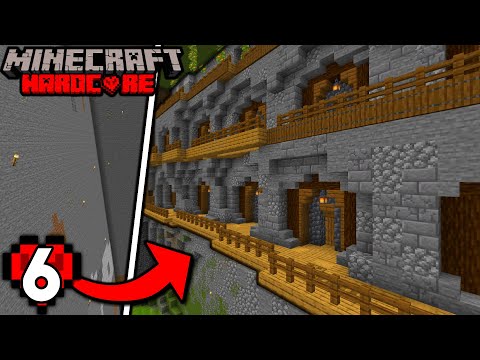 I Built an Underground MEGA BASE in Minecraft Hardcore (#6)