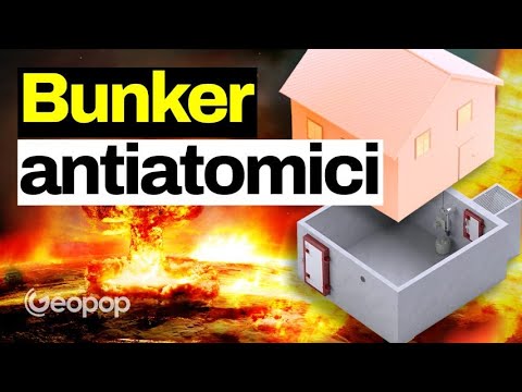 Bunker antiatomici: come sono costruiti e come resistono a un'esplosione nucleare?