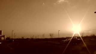 preview picture of video 'Time Lapse Sunset in Sepia - Elizabethtown, Kentucky 3/23/14'