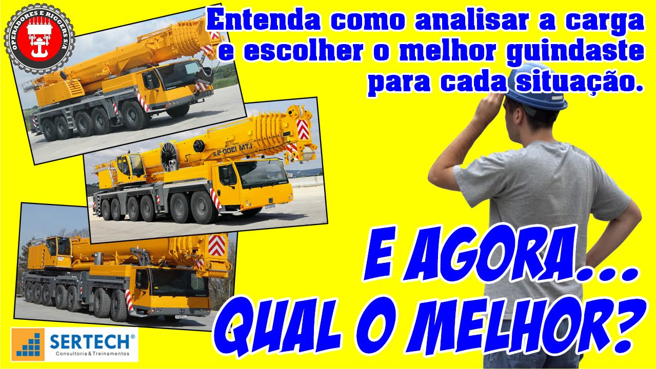 Como analisar a carga e escolher o melhor guindaste.