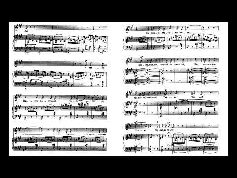 Tchaikovsky TH 95 6 Romances Op.16 No.5 16-5 So What? 柴可夫斯基 浪漫曲 作品16 チャイコフスキー Score Sheet 譜 谱 【Kero】