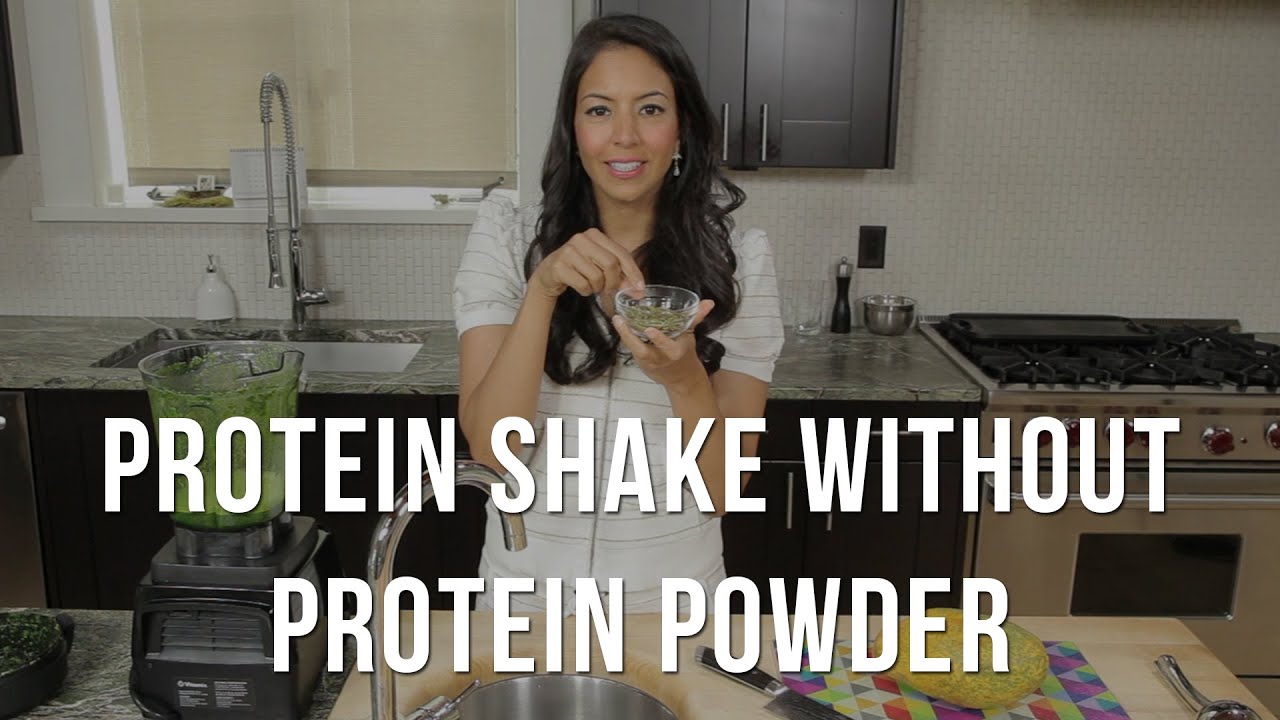 How To Make A Protein Shake Without Protein Powder!