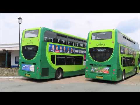 Ryde Bus Station - Southern Vectis Buses - Isle Of Wight - June 2021 | kittikoko