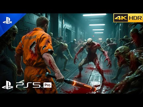 (PS5) PRISON OUTBREAK | Realistic ULTRA Graphics Gameplay[4K60FPS] Callisto Protocol