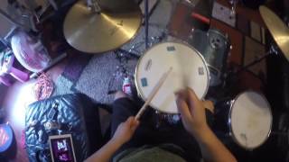 Every time I die- Two summers drum cover