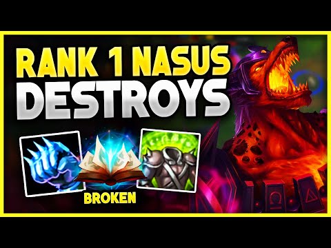 RANK #1 NASUS WORLD TEACHES YOU HOW TO STOMP A SMURF | Carnarius | League of Legends