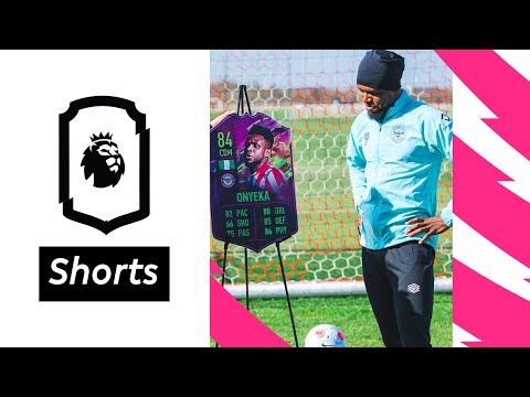 Frank Onyeka is NOT happy with his PACE on FIFA 22 #shorts