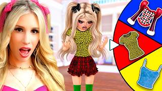 DRESS TO IMPRESS, but WHEEL DECIDES MY OUTFITS... *INSANE*