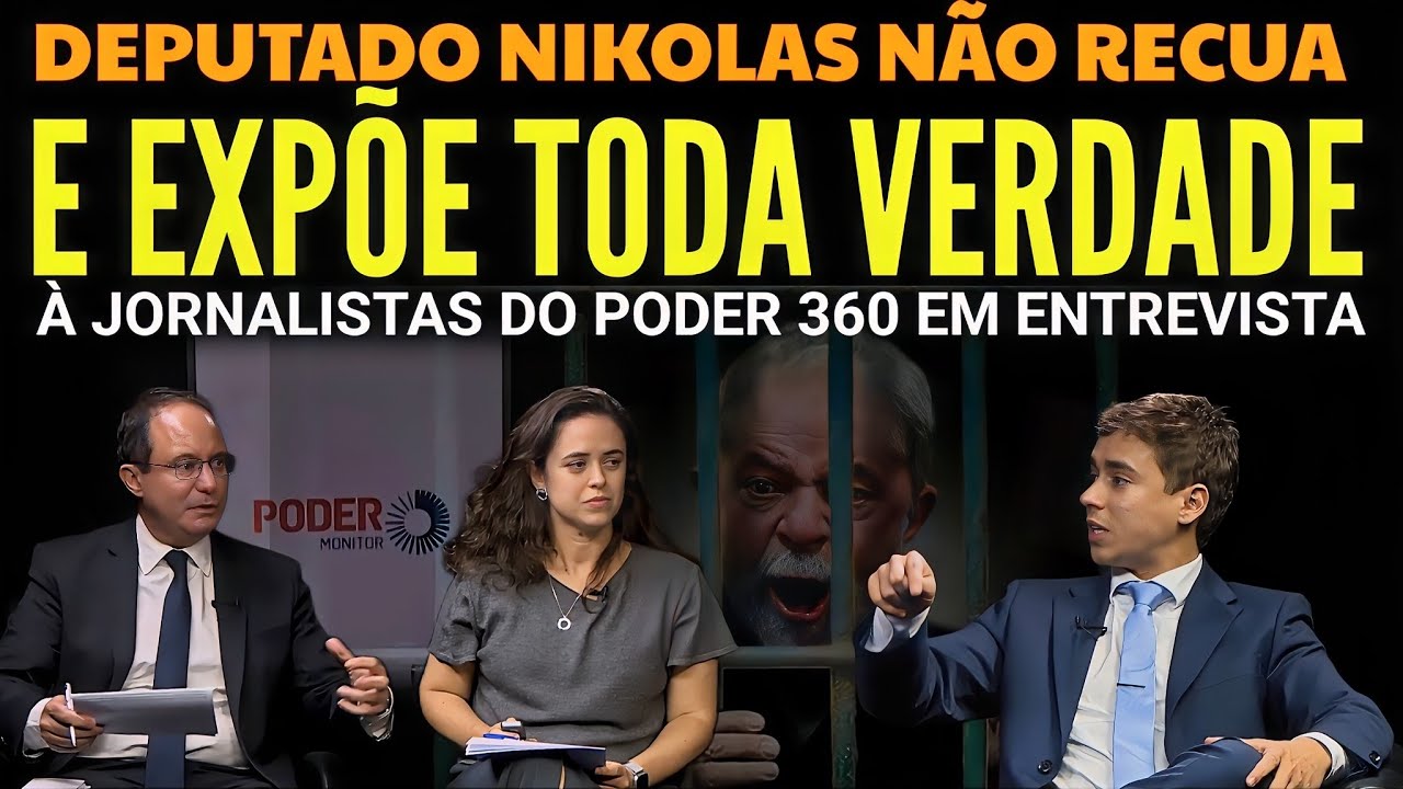 Nikolas NÃO RECUA e EXPÕE TODA VERDADE à jornalistas EM ENTREVISTA
