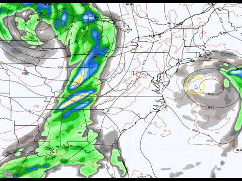 Daily forecast video Thursday October 17th, 2019