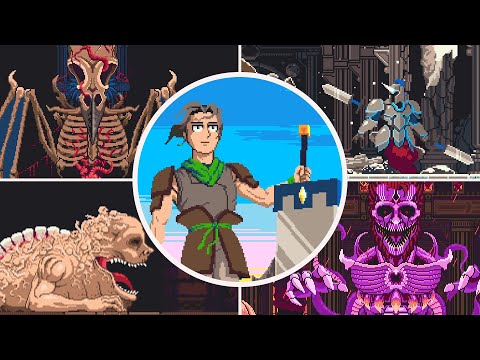 Gigasword - All Bosses (No Damage) and Ending