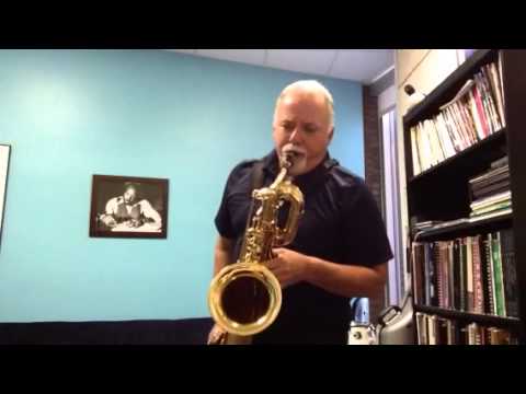 DiBlasio - Vandoren Jazz Baritone Sax Mouthpiece Comparison of V5 and V16