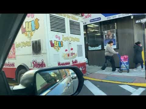 ℹ saw Two Luis Ice cream Trucks Park at the Store