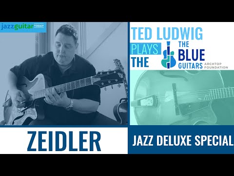 Zeidler Jazz Deluxe Special  - The Blue Guitar Collection