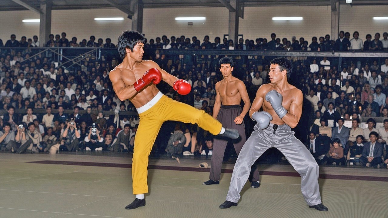 We FINALLY Have Footage Of Bruce Lee's REAL Fight Against Jean-Claude Van Damme In 1972!【FULL FIGHT】