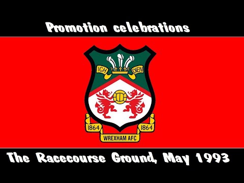 Wrexham AFC Promotion Celebrations 1993